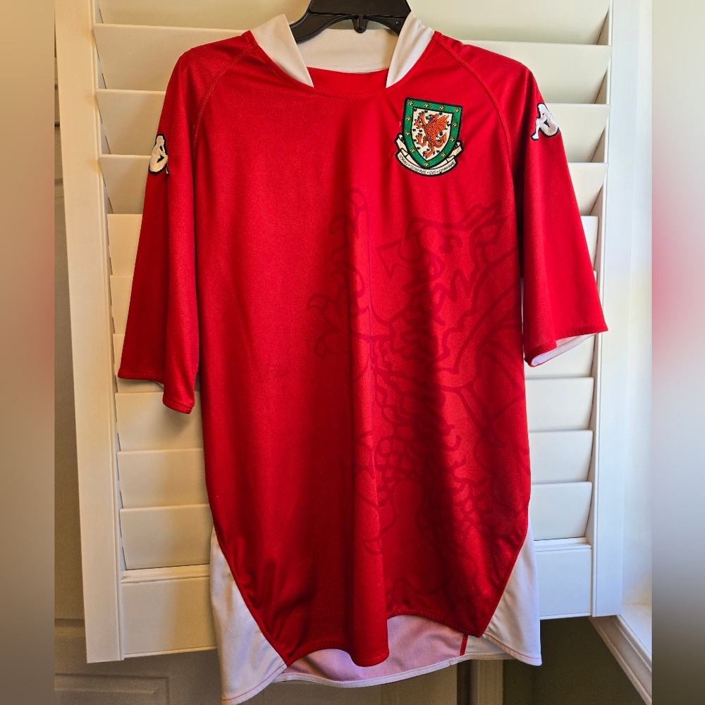 2008-09 Wales Kappa Home Football Shirt